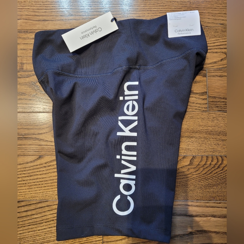 NWT Calvin Klein Shorts, Black with one side pocket & one waistband pocket.